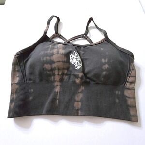 Darc Sport SHE Wolves Singel Everson Huxley Sports Bra Heaven Has to Wait Size M